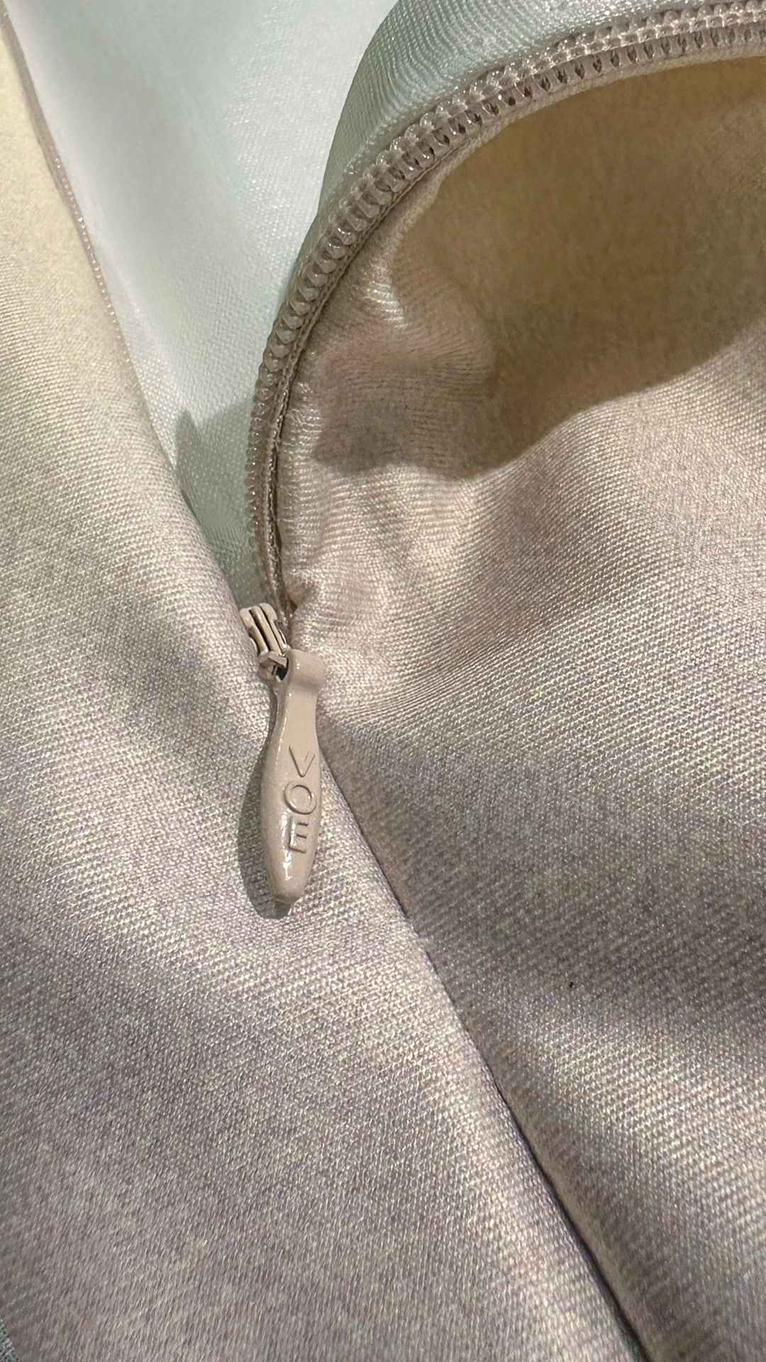 Ombre High-Waist Pencil Skirt with Straps