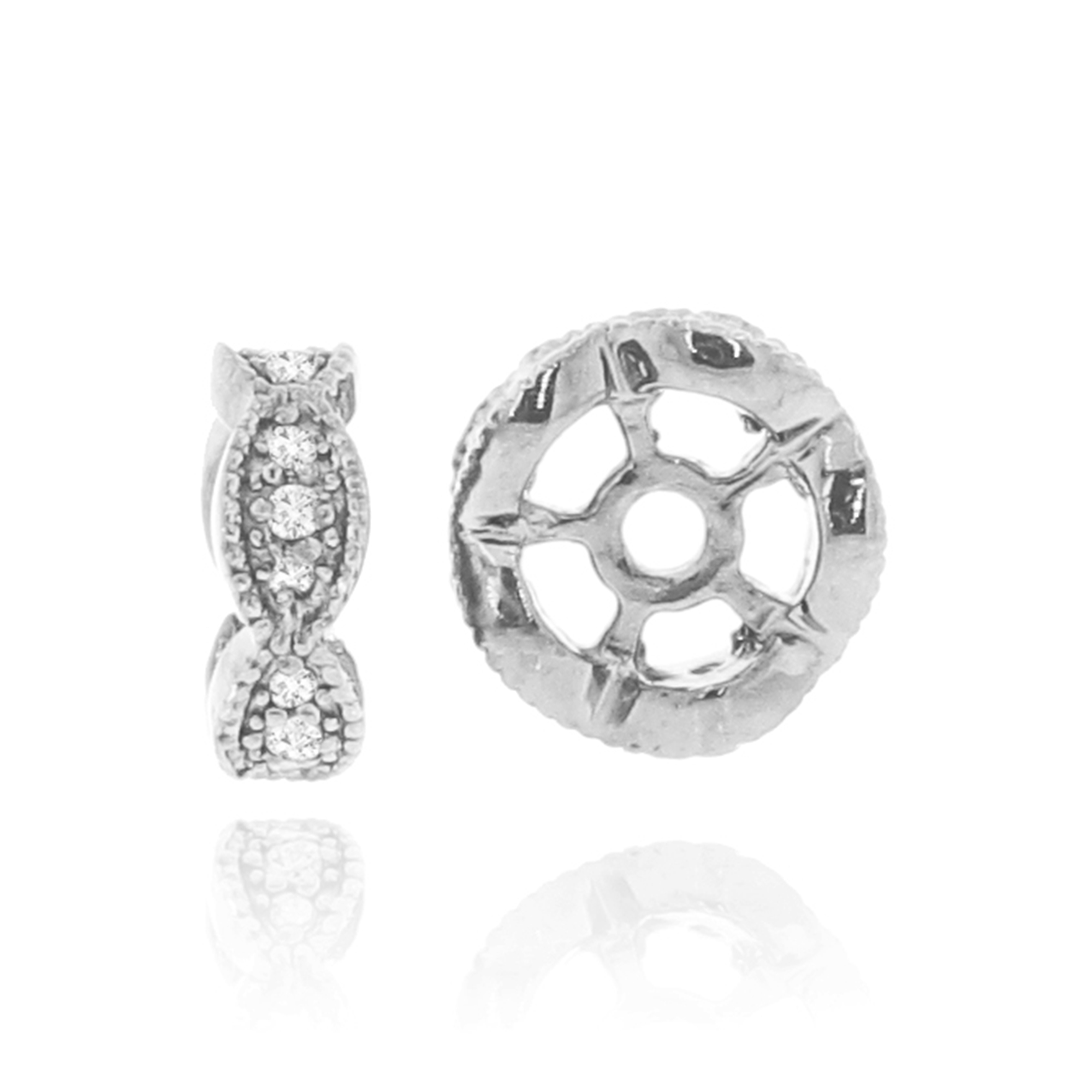 White Gold Diamond Rondelle