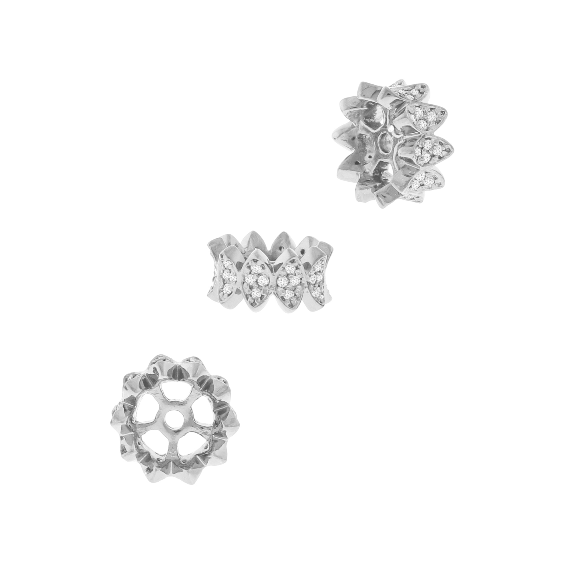 White Gold Diamond Rondelle