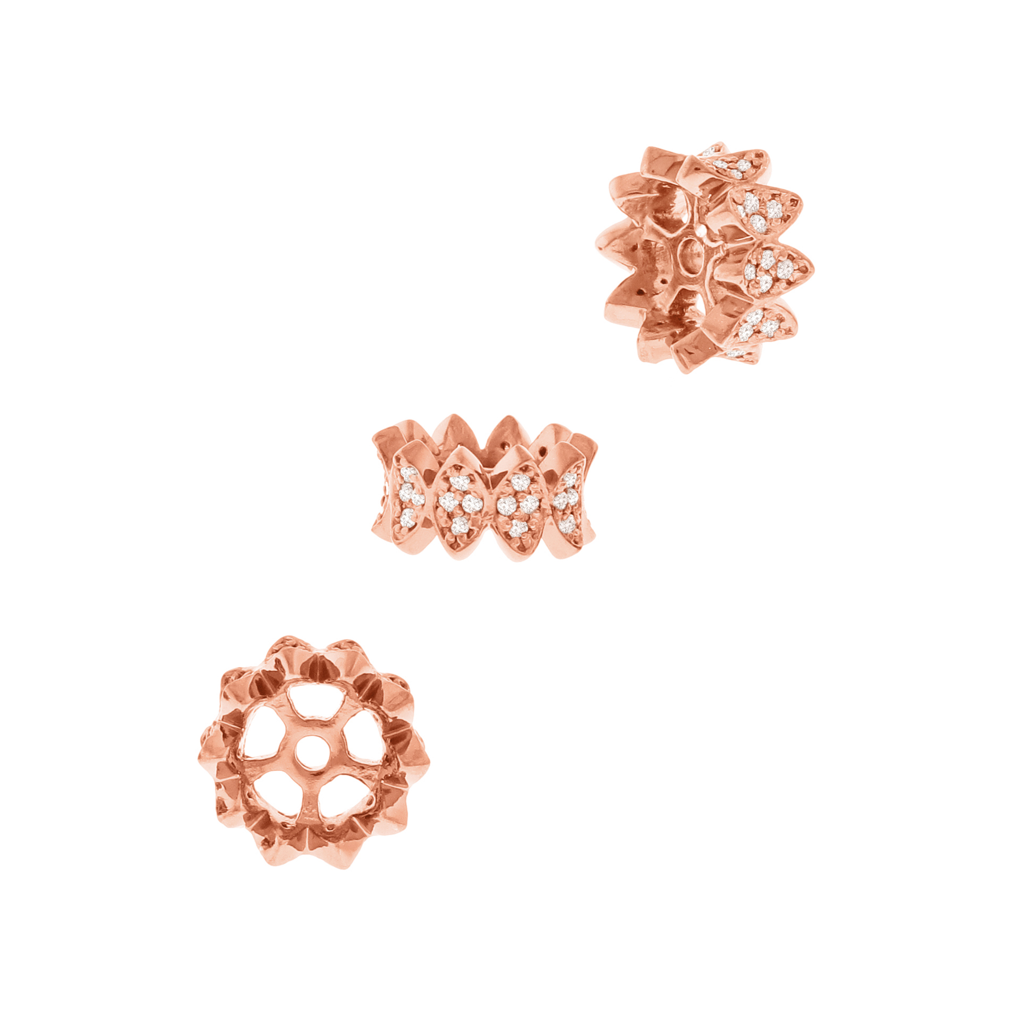 Rose Gold Diamond Rondelle