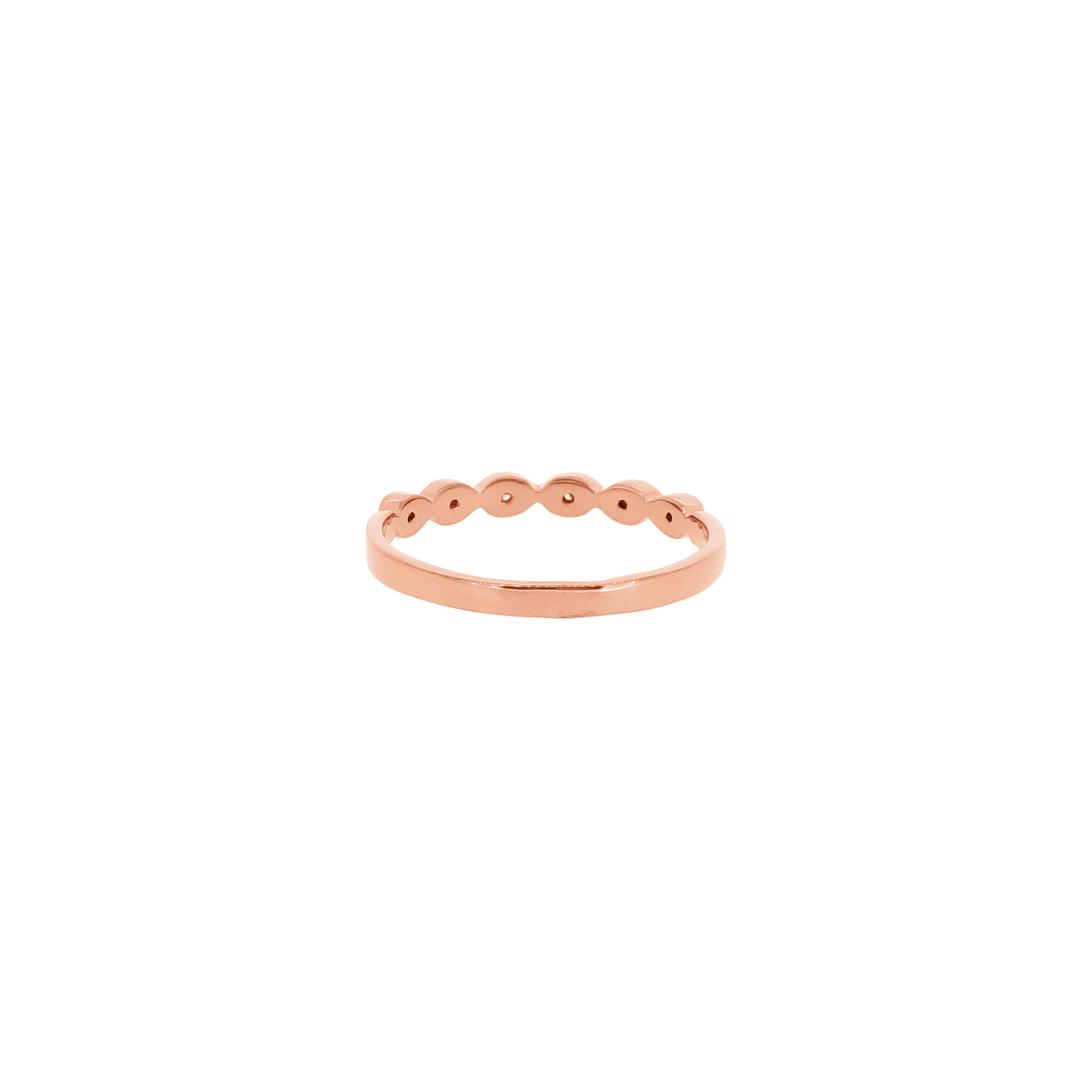 Sterling Silver Diamond Band Ring