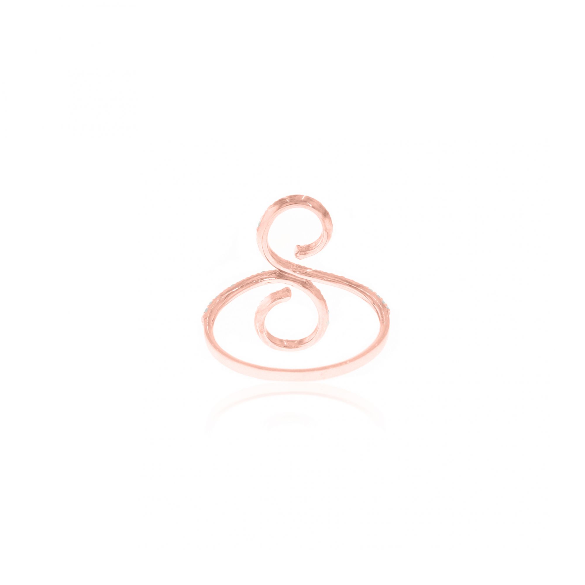 Sterling Silver Infinity Diamond Classic Ring