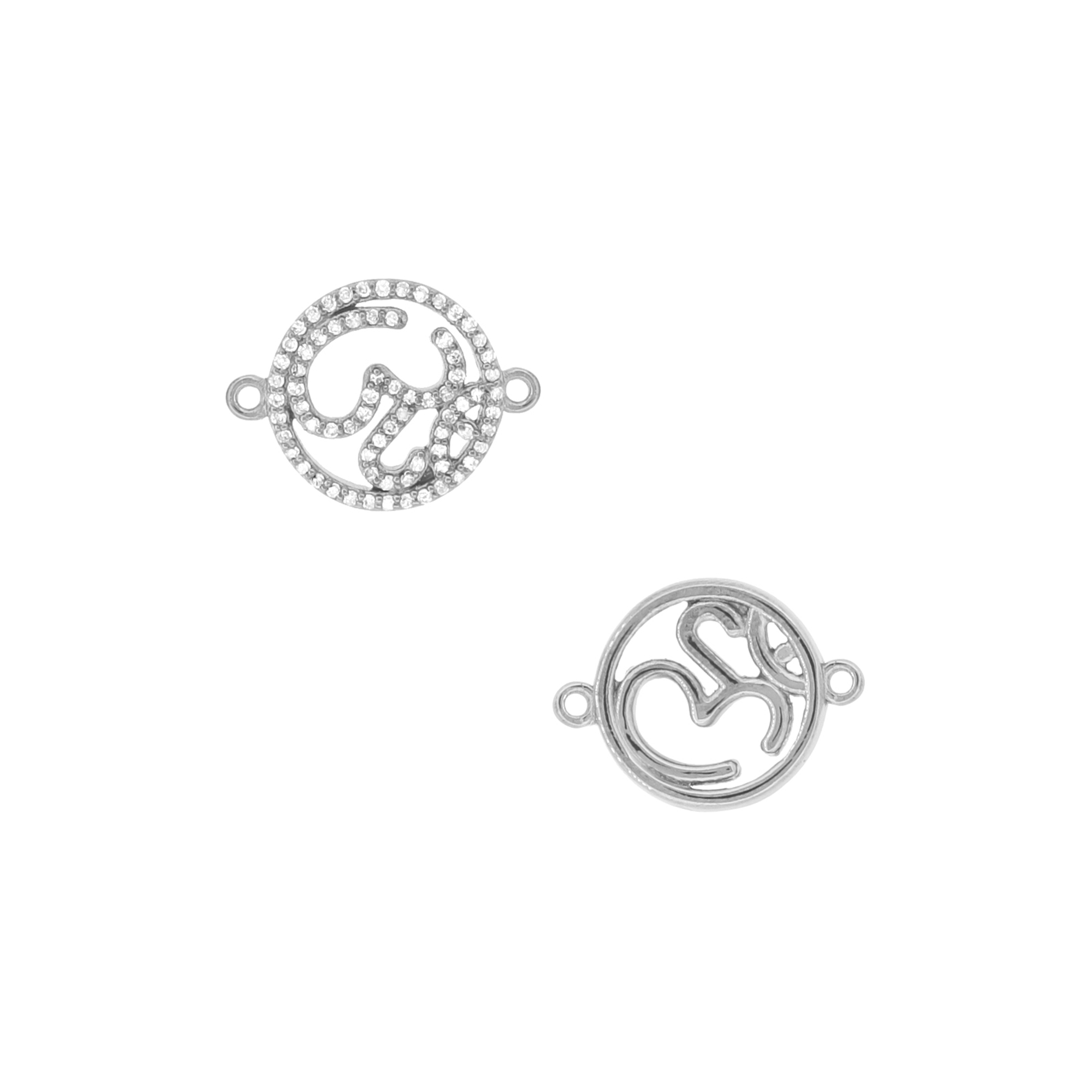 White Gold Diamond OM Connector