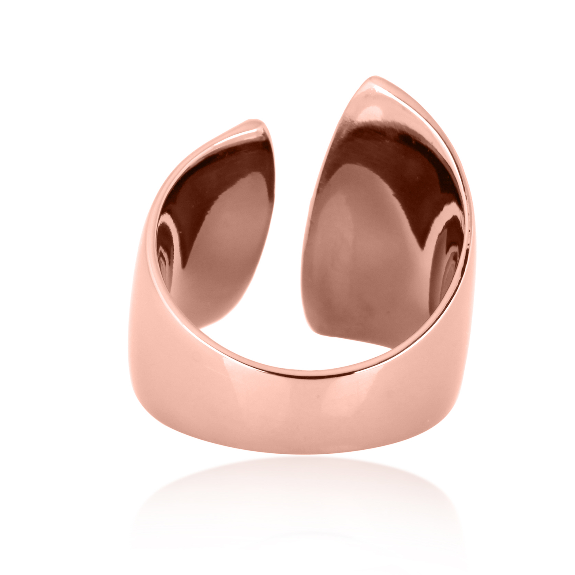 Sterling Silver Gap Diamond Ring