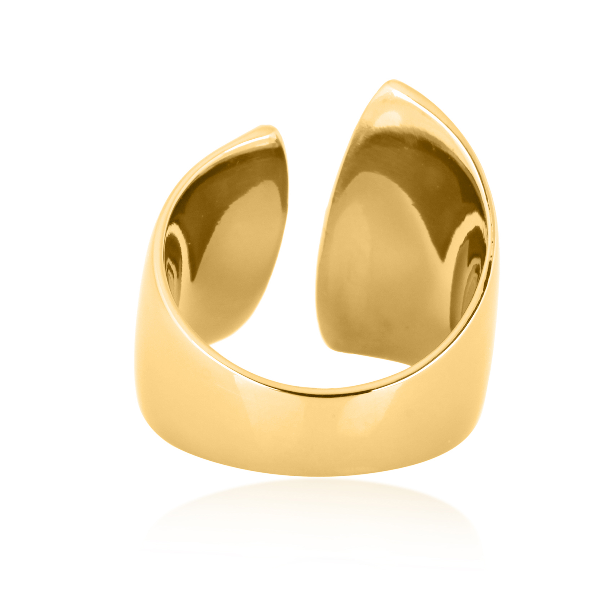 Sterling Silver Gap Diamond Ring