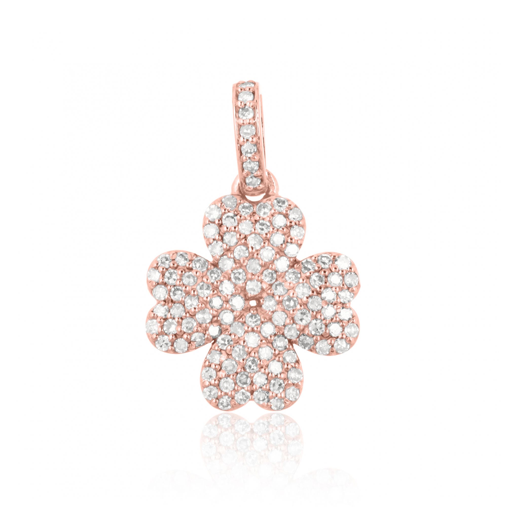 Sterling Silver Flower Pendant