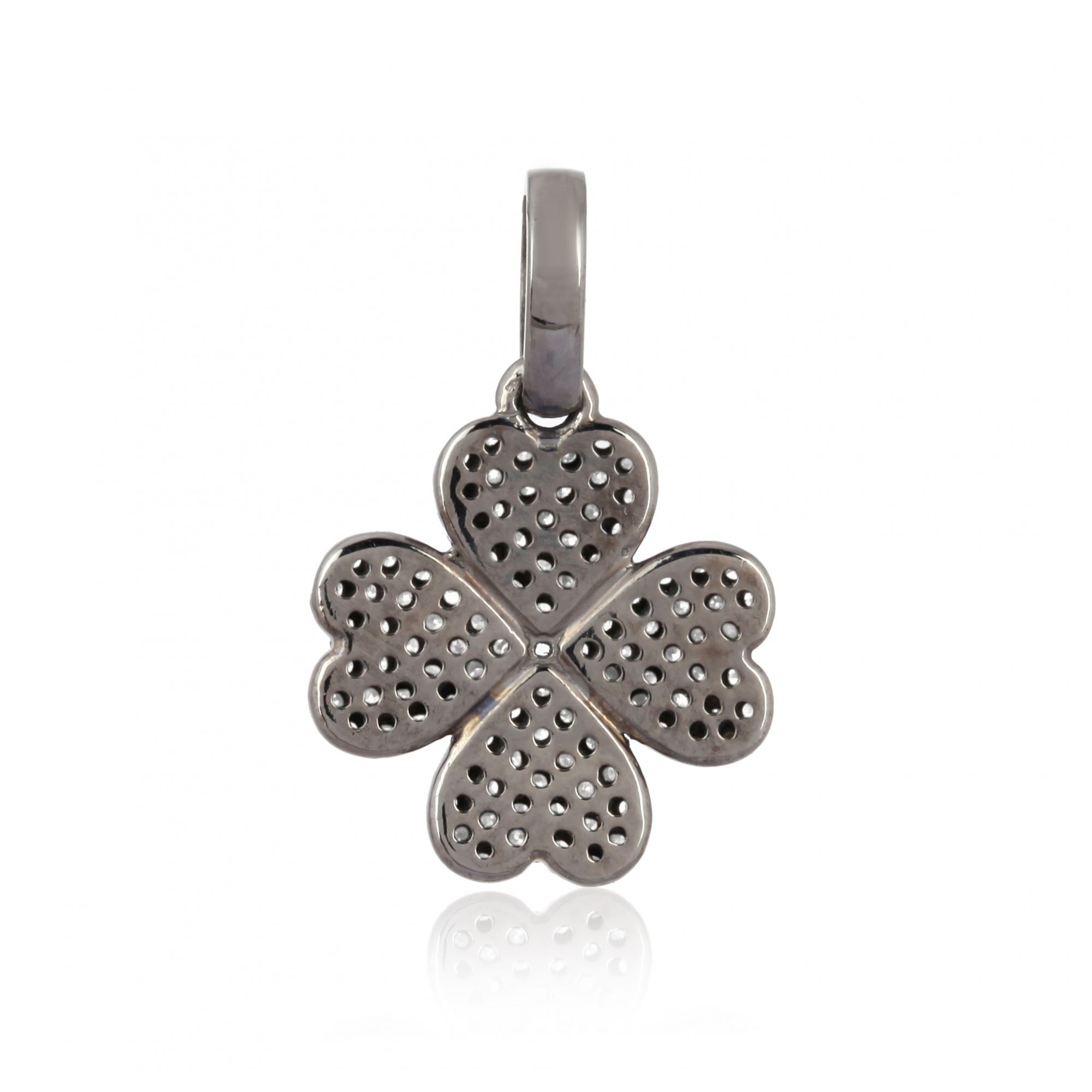 Sterling Silver Flower Pendant