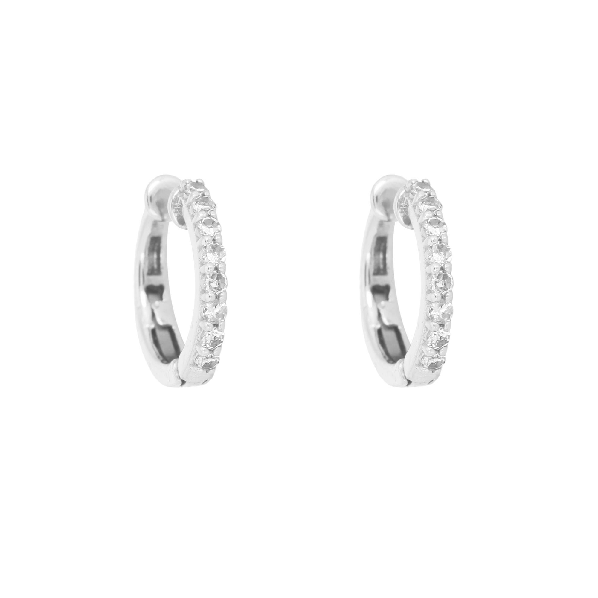 White Gold Diamond Ear Cuffs