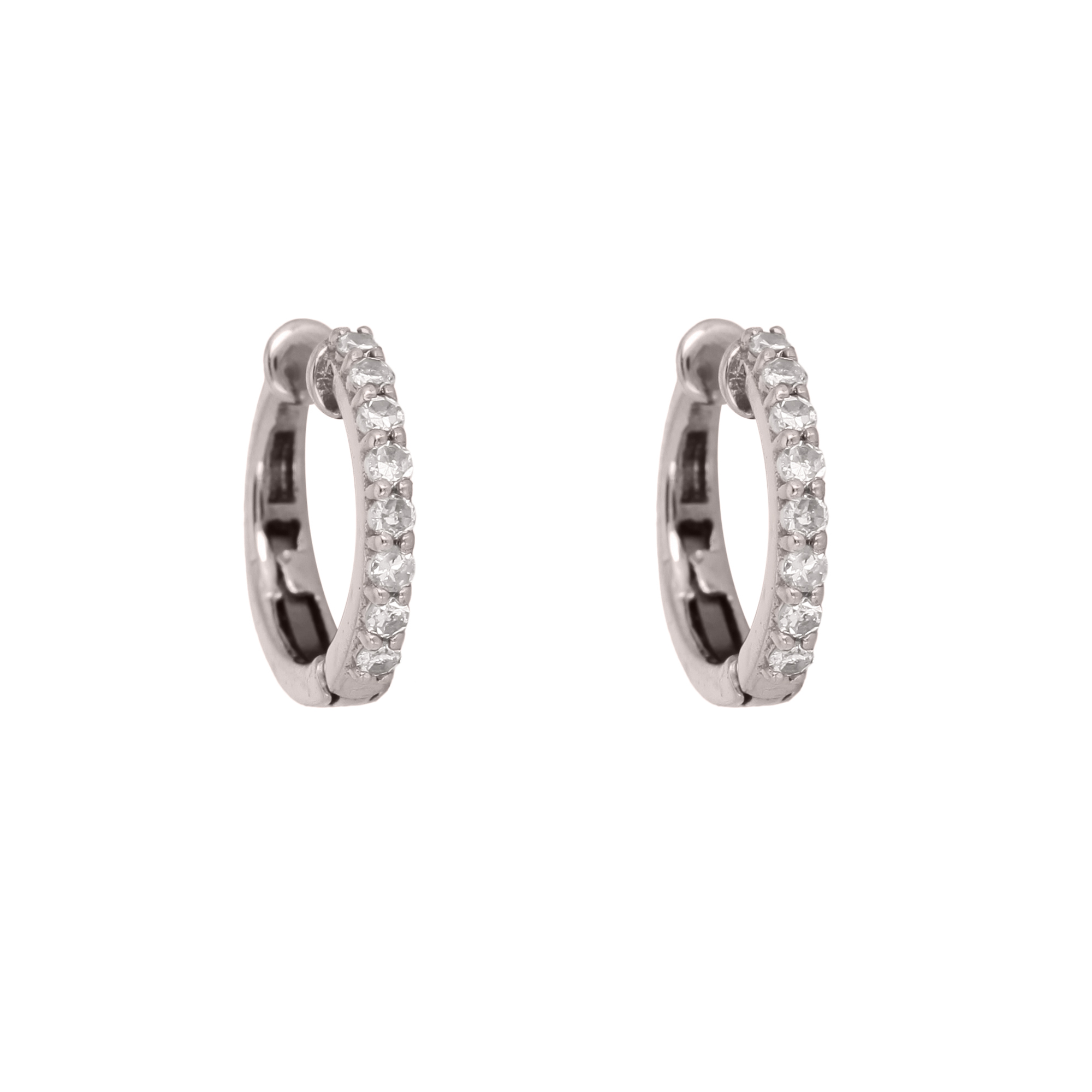 Sterling Silver Diamond Ear Cuffs