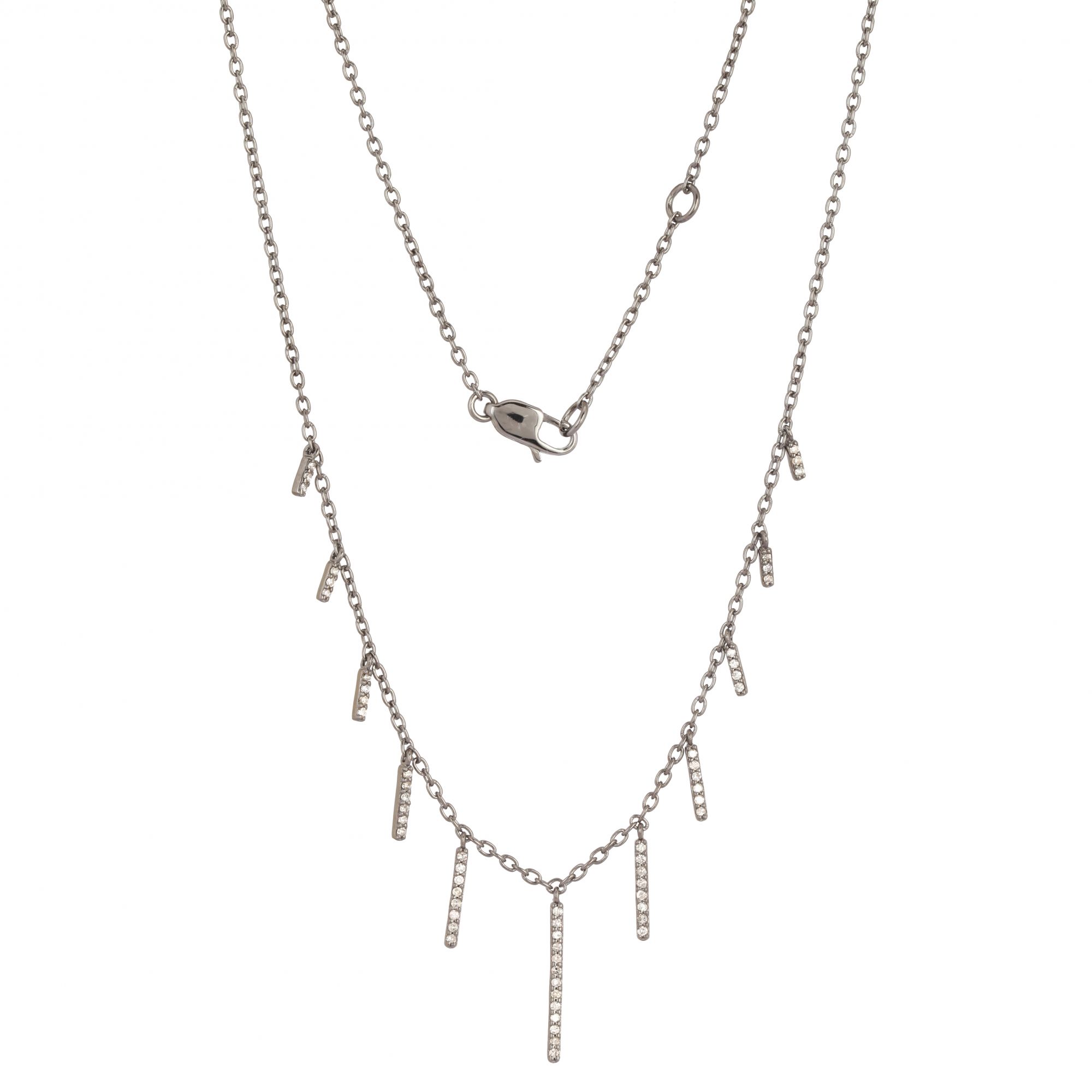 Sterling Silver Charm Necklace