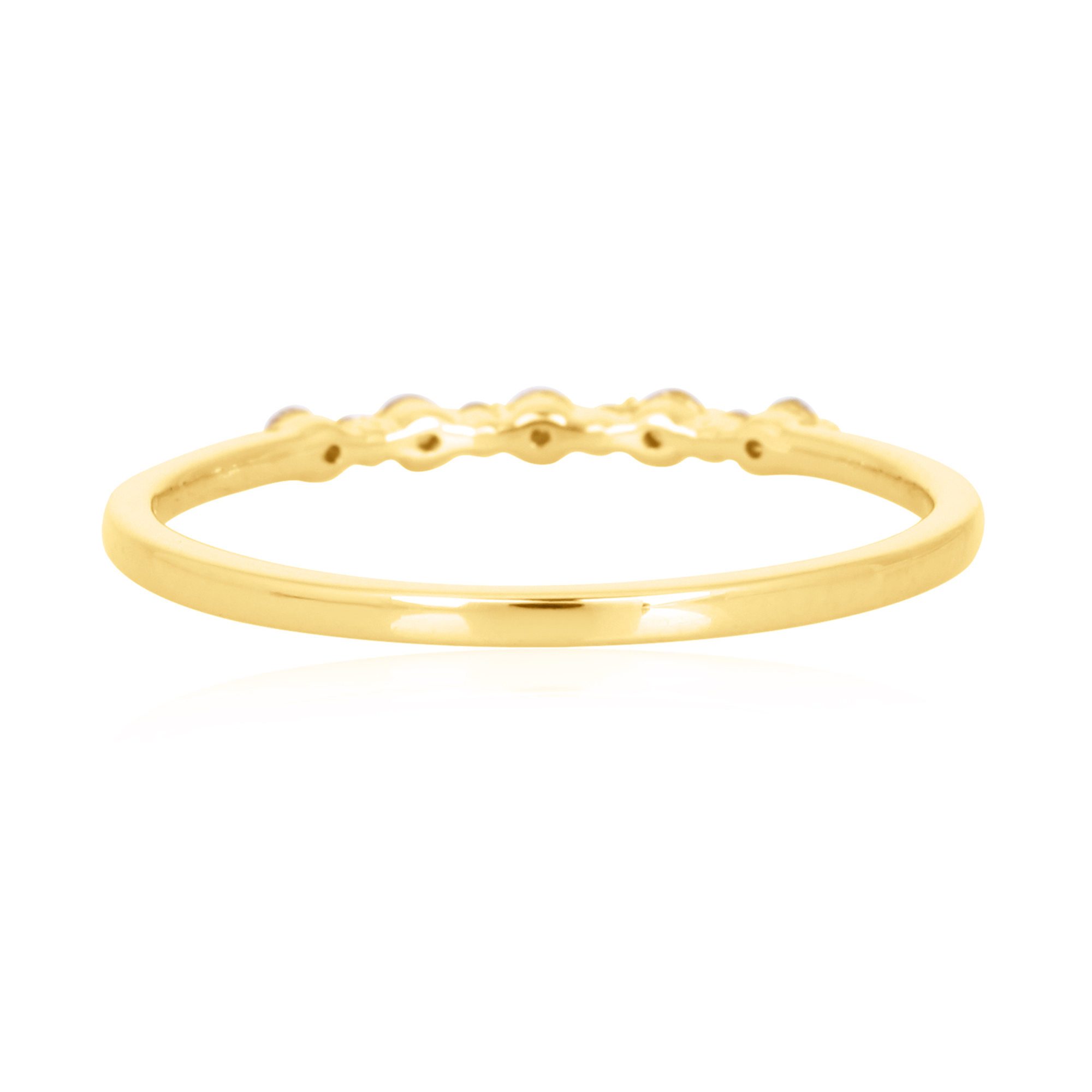 Yellow Gold Diamond Band Ring