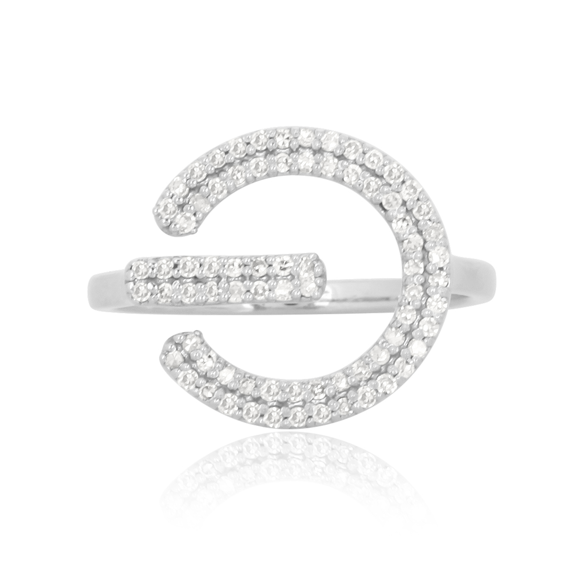 White Gold Classic G Diamond Ring
