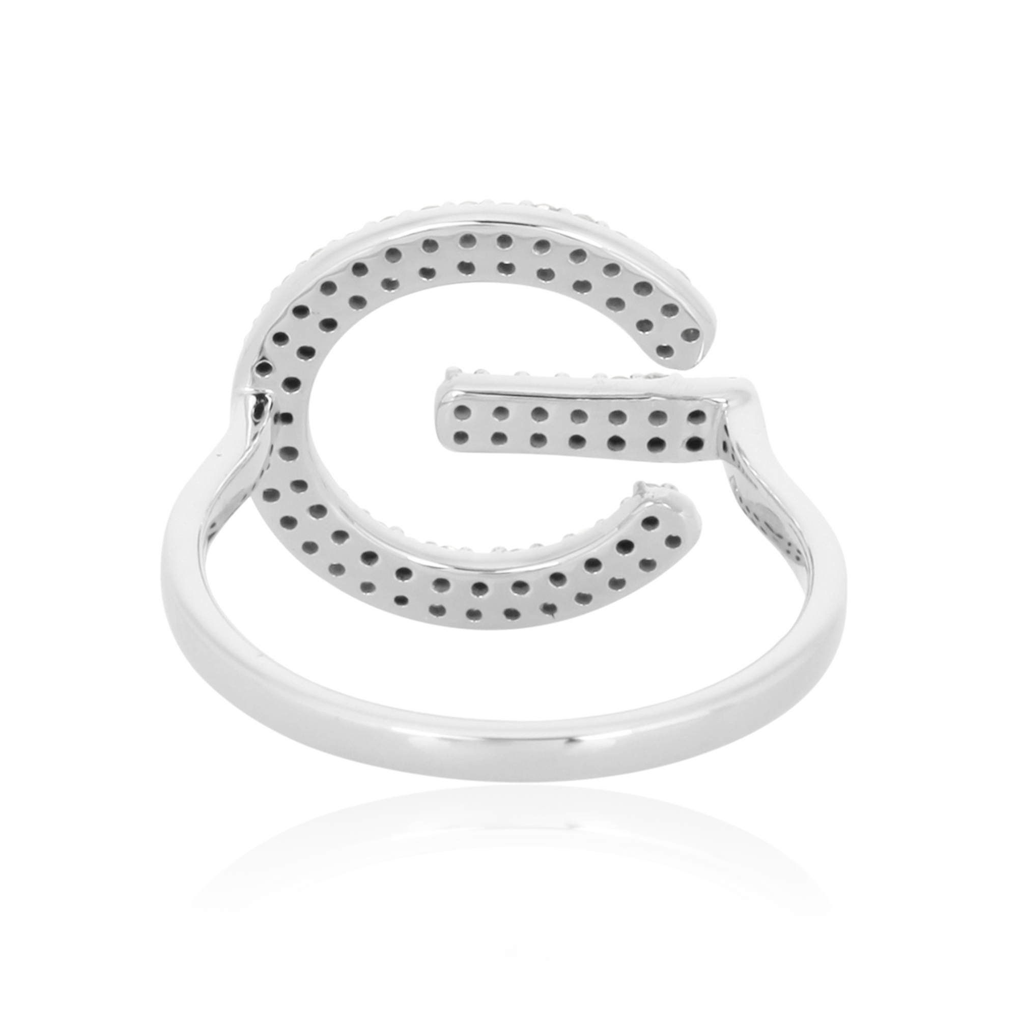 White Gold Classic G Diamond Ring