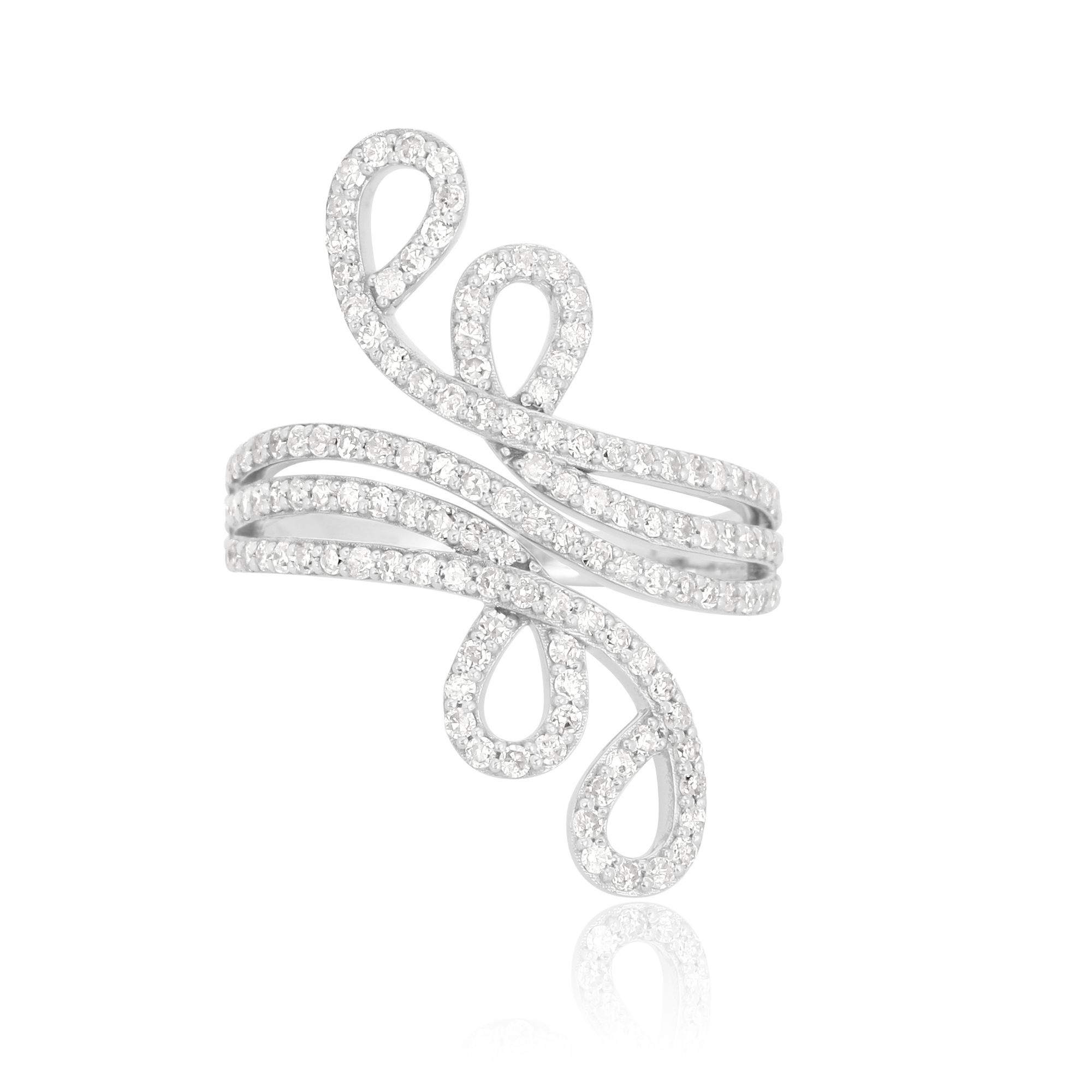 White Gold Classic Diamond Ring