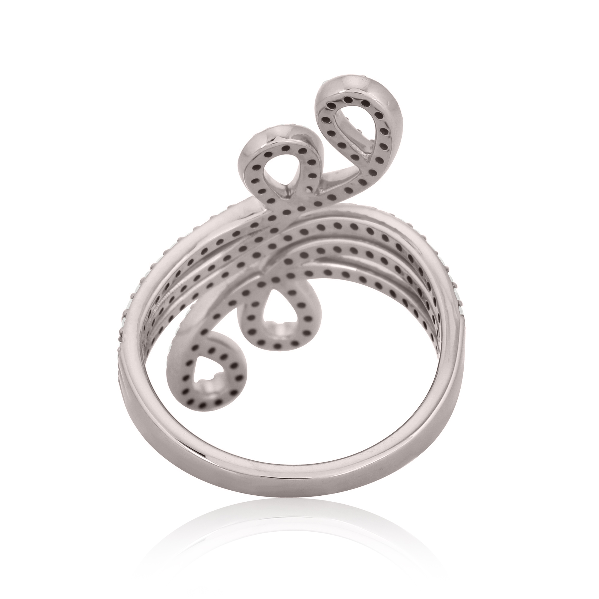 Sterling Silver Classic Diamond Ring