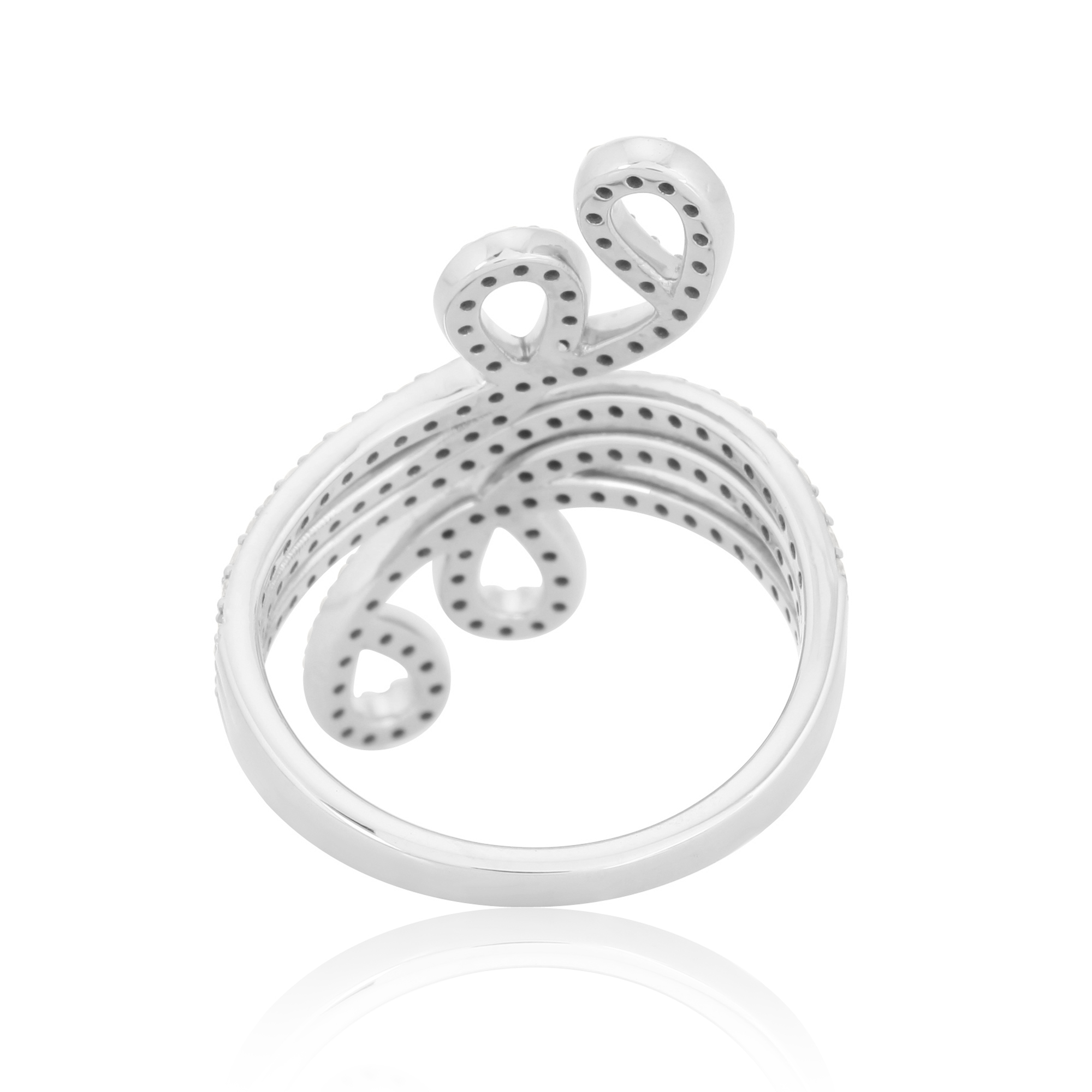 Sterling Silver Classic Diamond Ring