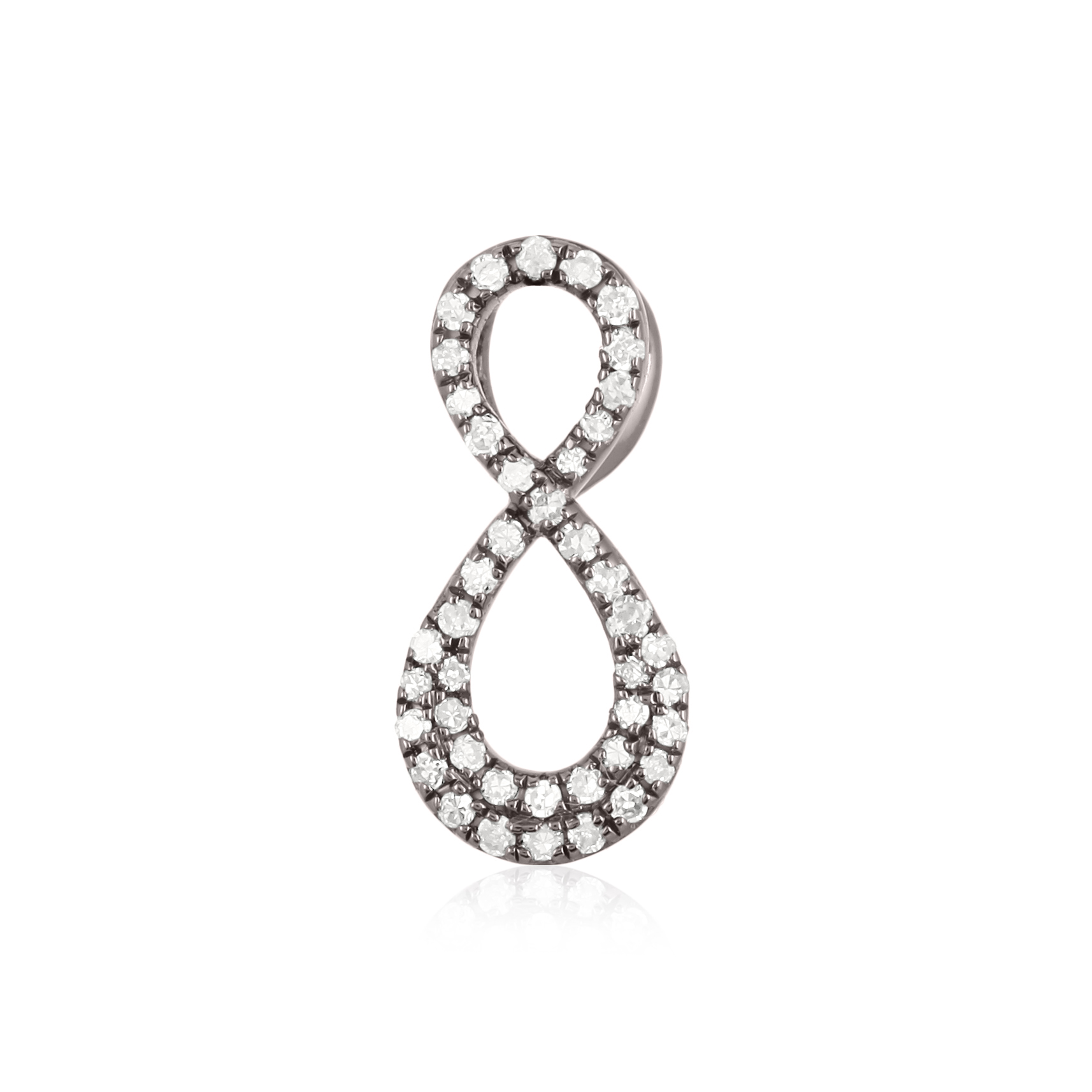 Sterling Silver Classic Infinity Pendant