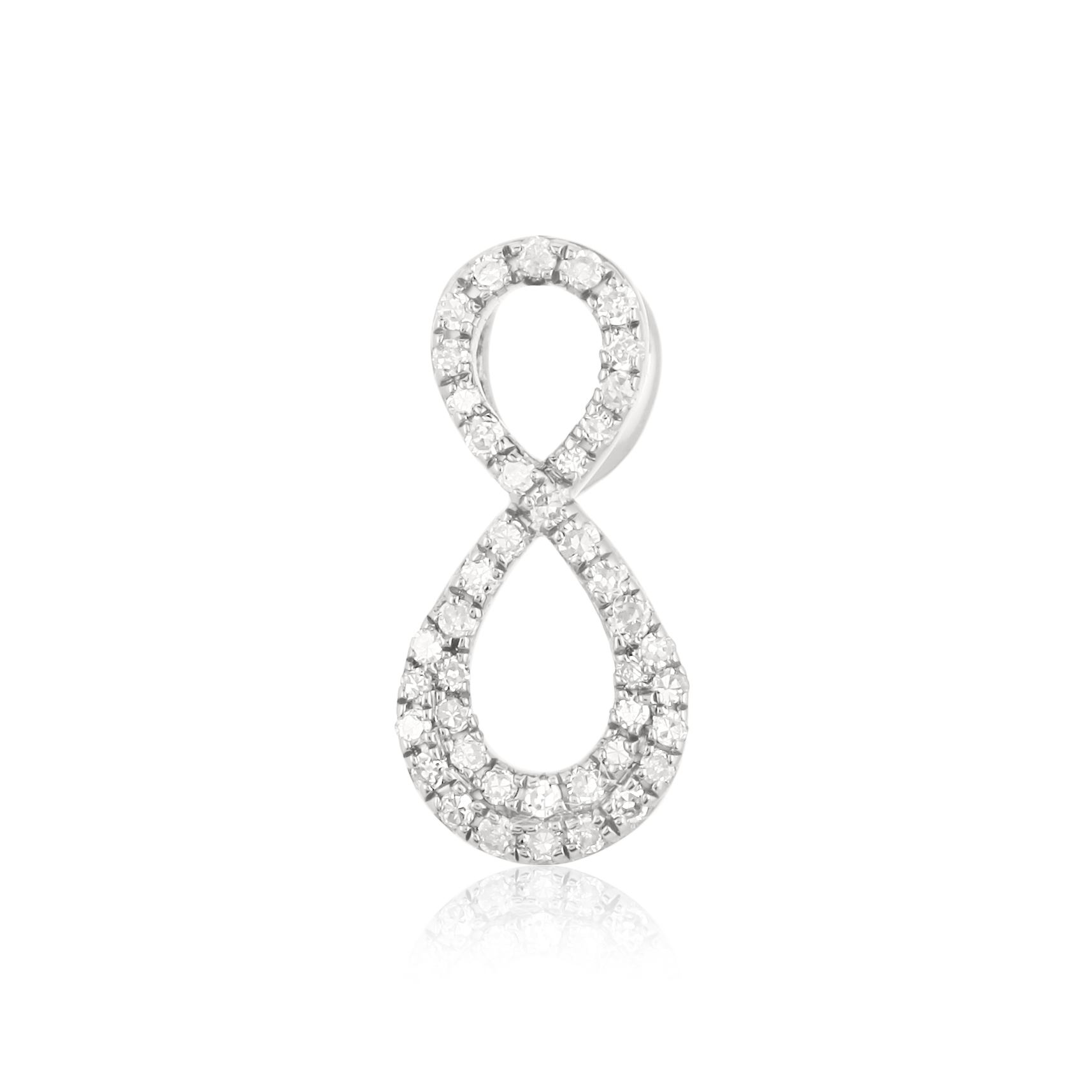 Sterling Silver Classic Infinity Pendant