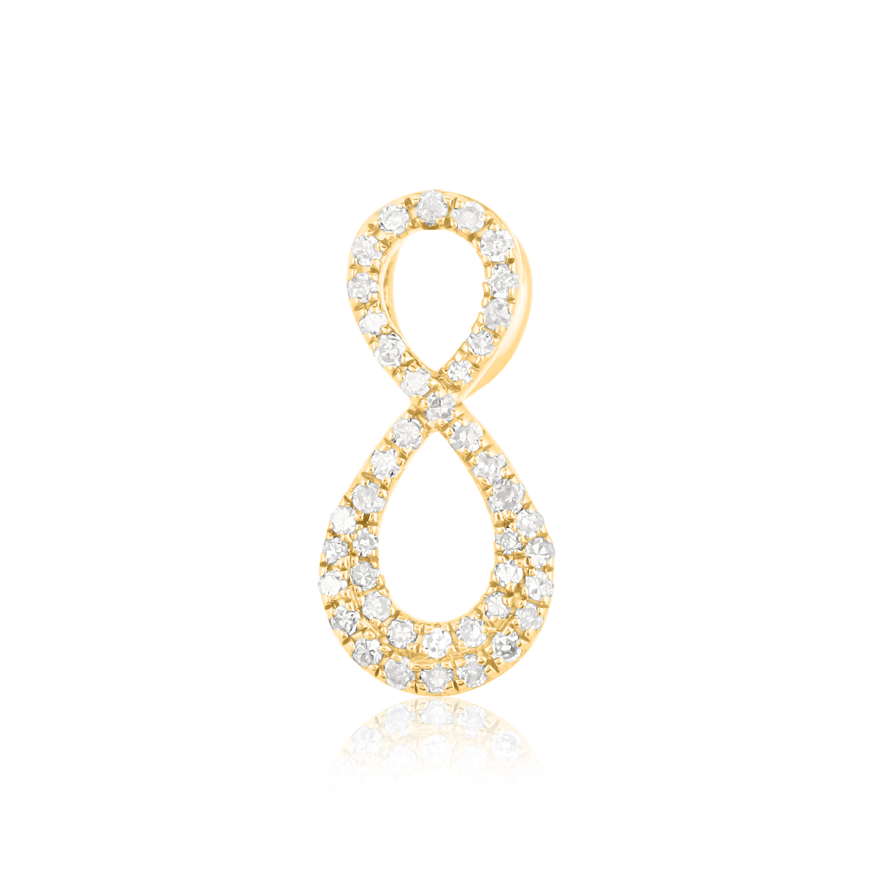 Sterling Silver Classic Infinity Pendant