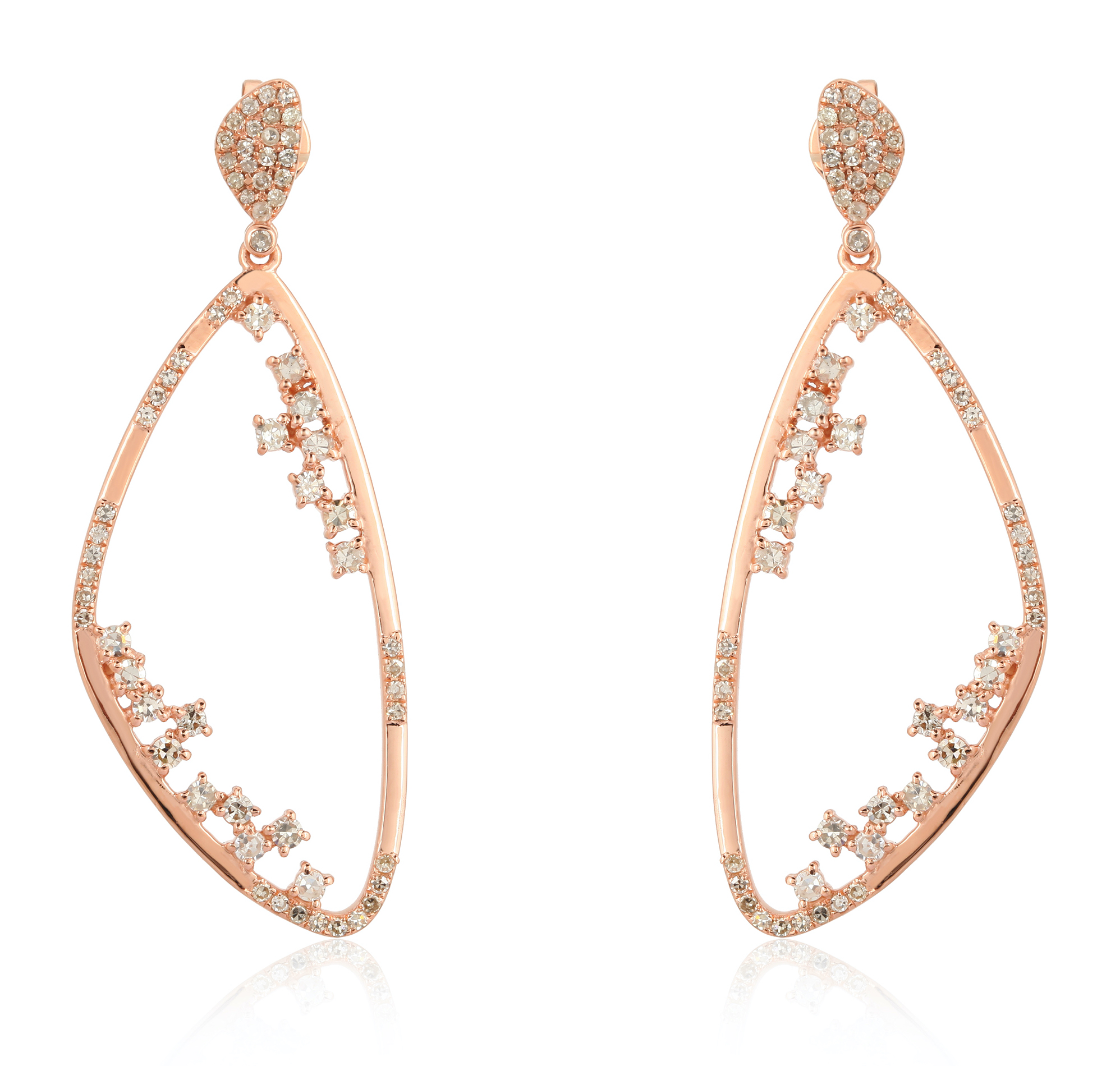 Sprinkling Diamond Earrings