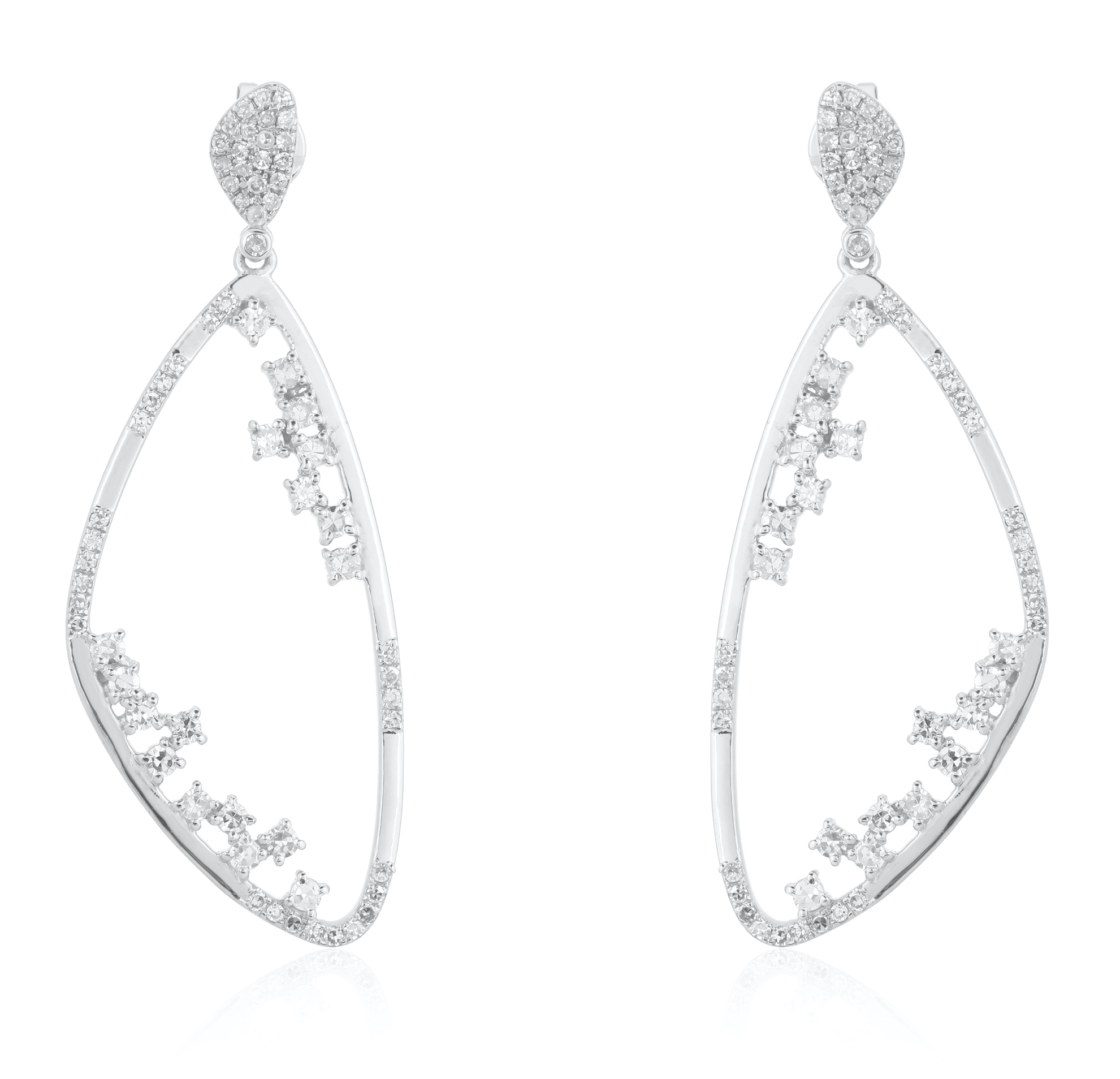 Sprinkling Diamond Earrings