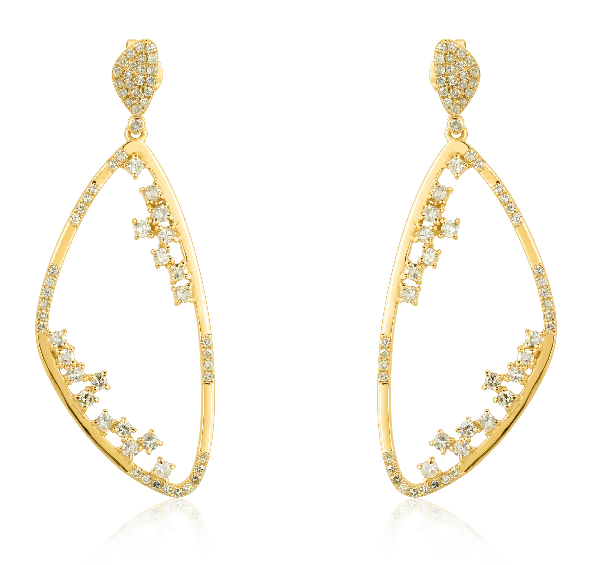 Sprinkling Diamond Earrings
