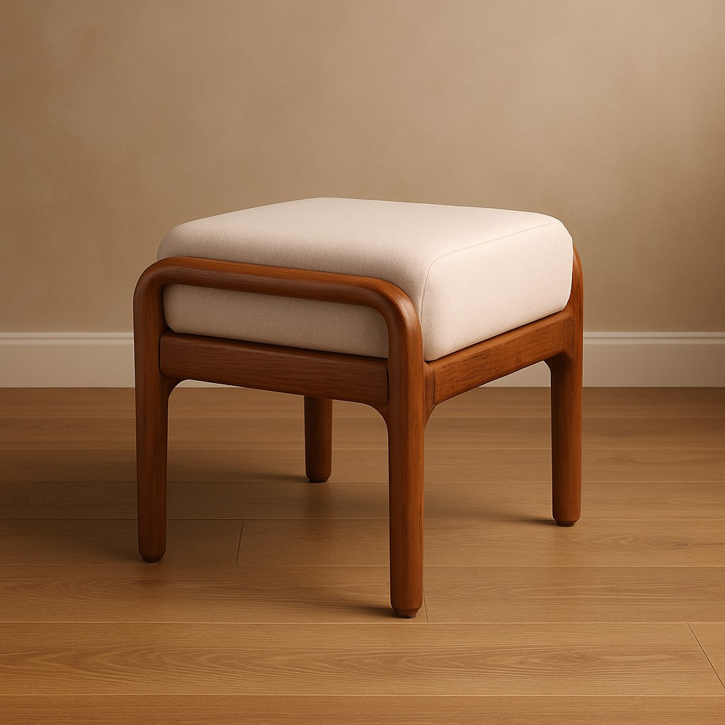 Caramel Ottoman
