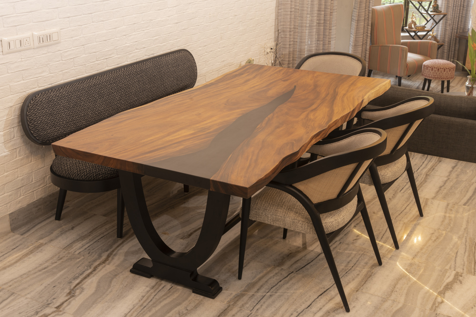 Mana Bench - Upholstered