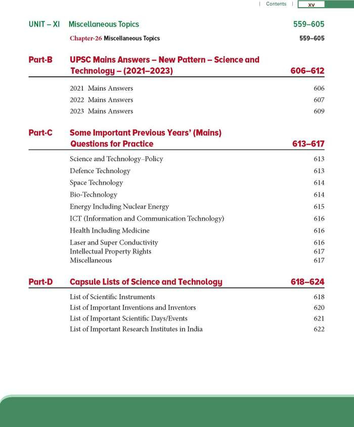 Mc Graw Hill Science and Technology English Medium 8th Edition 2025 By Ravi P Agarhari M laxshmikanth Civil Services Exam- Prelims and Mains 2025 State PSCs civil services exams PCS exams