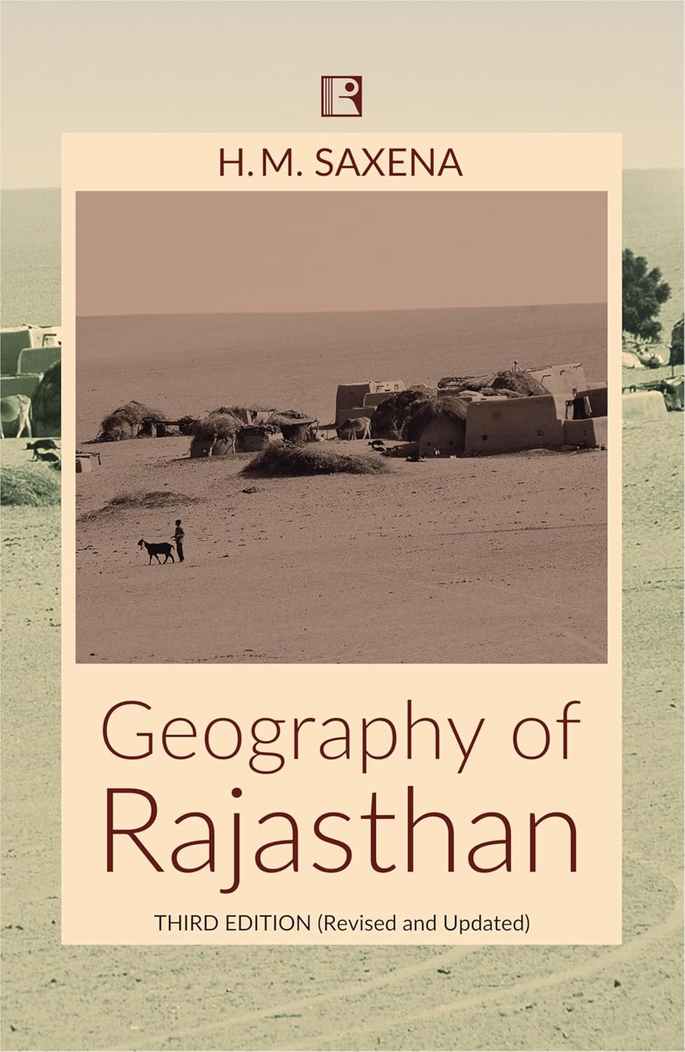 Rawat Geography of Rajasthan Third Edition 2025 By H M Saxena