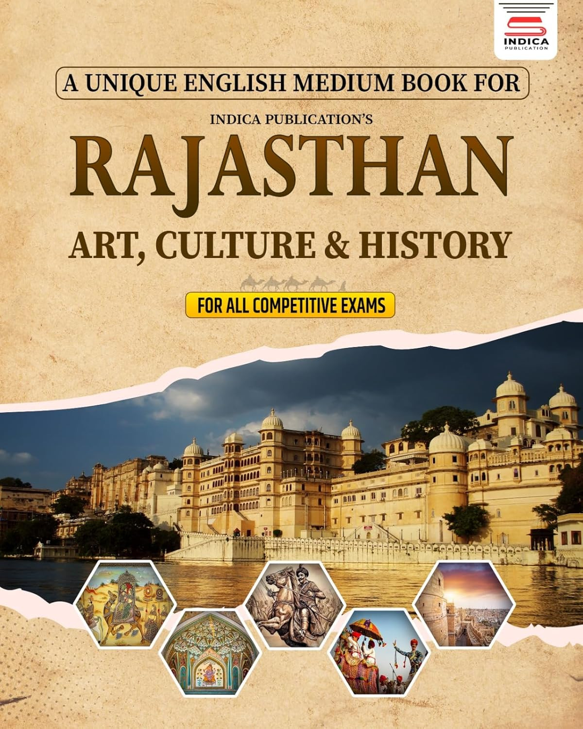 Indica Publication Rajasthan Art , Culture & History English Medium for Competitive Exams