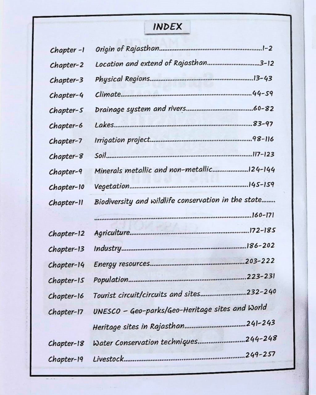 Mahecha Springboard Academy RAS Foundation Rajasthan Geography English Medium Based on 41 Districts New Edition November 2025