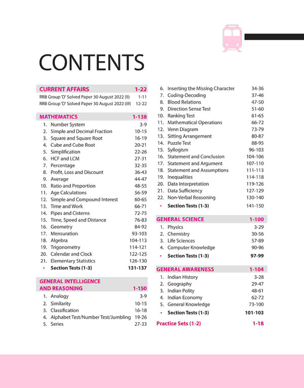 Arihant Publication Railway Group-D Level 1 Exam | Study Package | English Medium