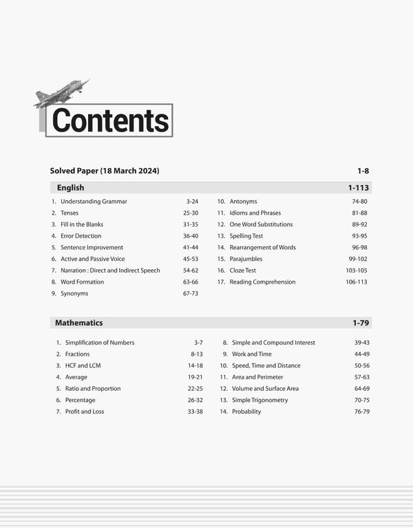 Arihant Publication IAF Indian Airforce Agniveer Vayu Group-Y Phase 1 Maths Reasoning English Subject Online Written Test | English Medium