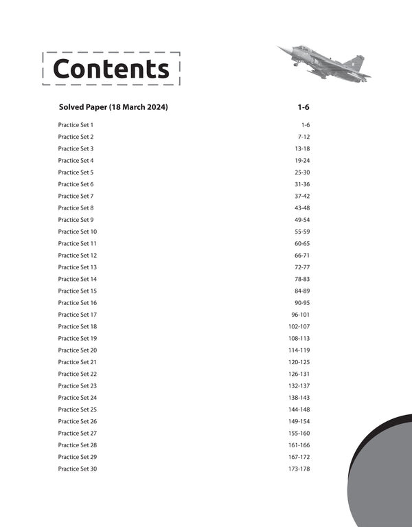 Arihant Publication Indian Air Force (IAF) Agniveer Vayu Group-Y Phase 1 30 Practice Sets Online Written Exam | English Medium