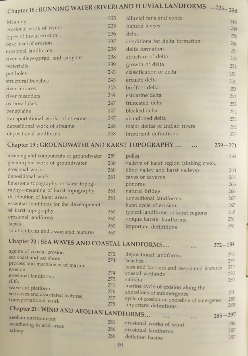Pravalika Publication Physical Geography In English New Edition 2025 By Savindra Singh