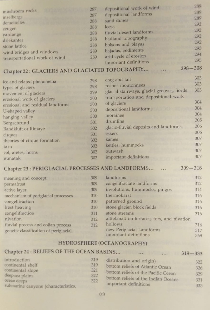 Pravalika Publication Physical Geography In English New Edition 2025 By Savindra Singh