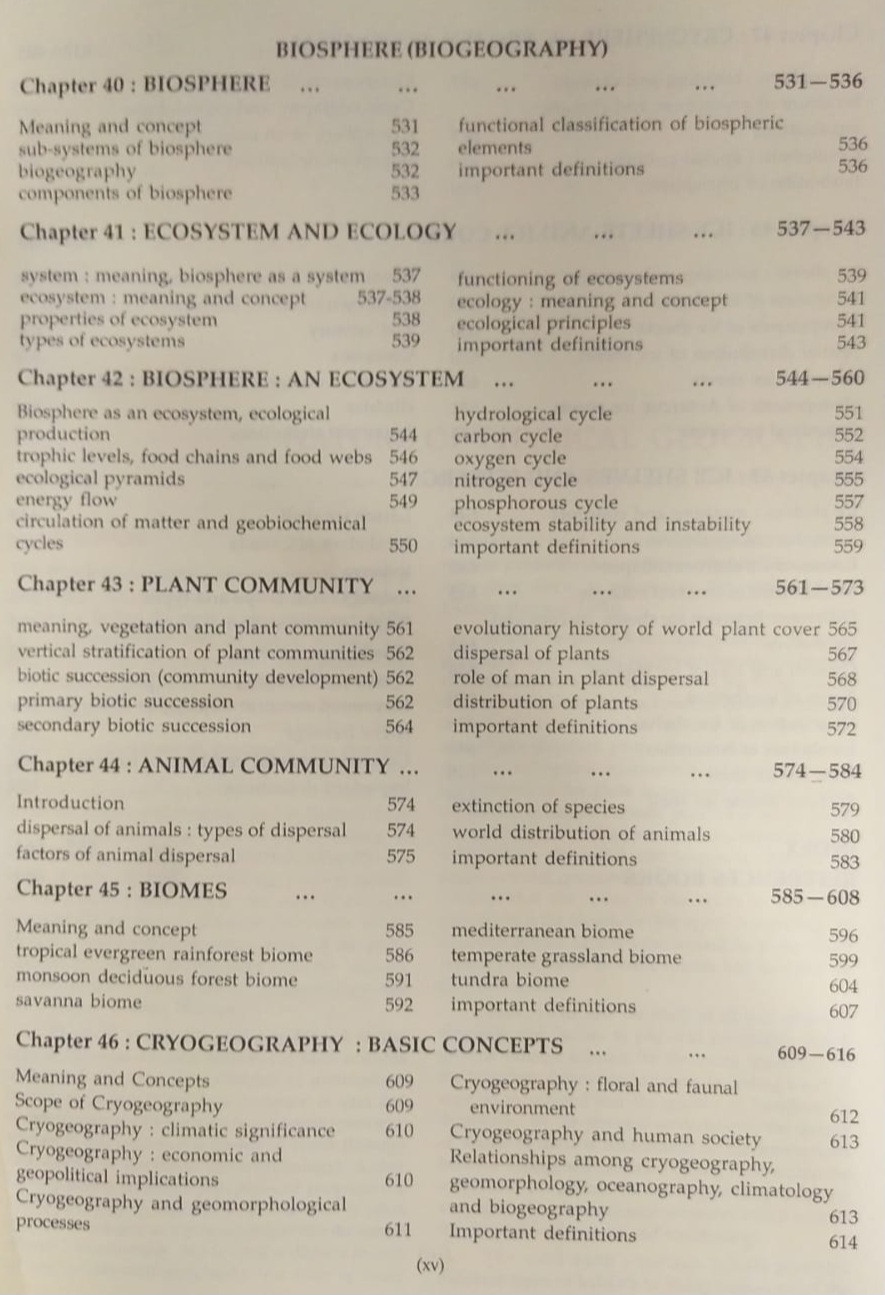 Pravalika Publication Physical Geography In English New Edition 2025 By Savindra Singh
