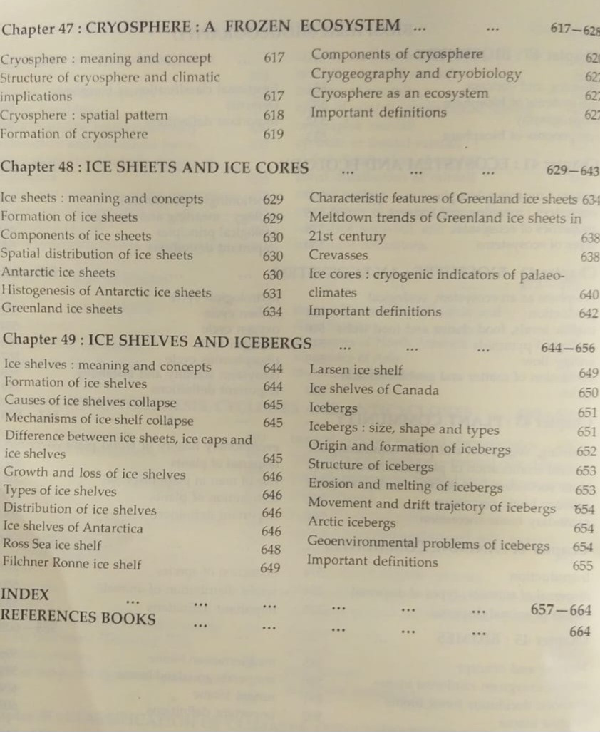 Pravalika Publication Physical Geography In English New Edition 2025 By Savindra Singh