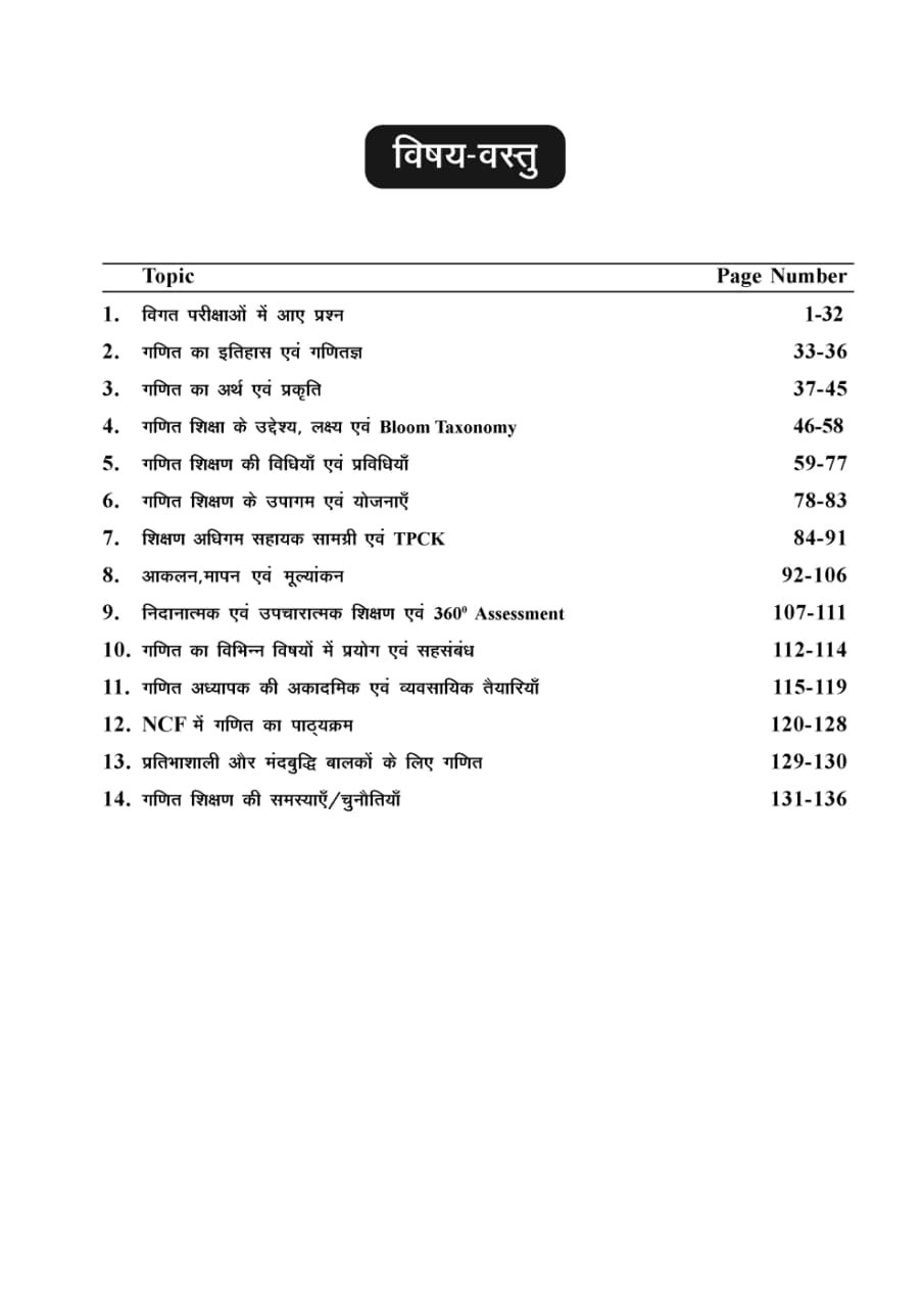 Nakul Publication Second Garde Ganit (Maths) Shikshan Vidhiya 2100+ Objective Question Based on New Syllabus New Edition 2026 By Nakul Pareek