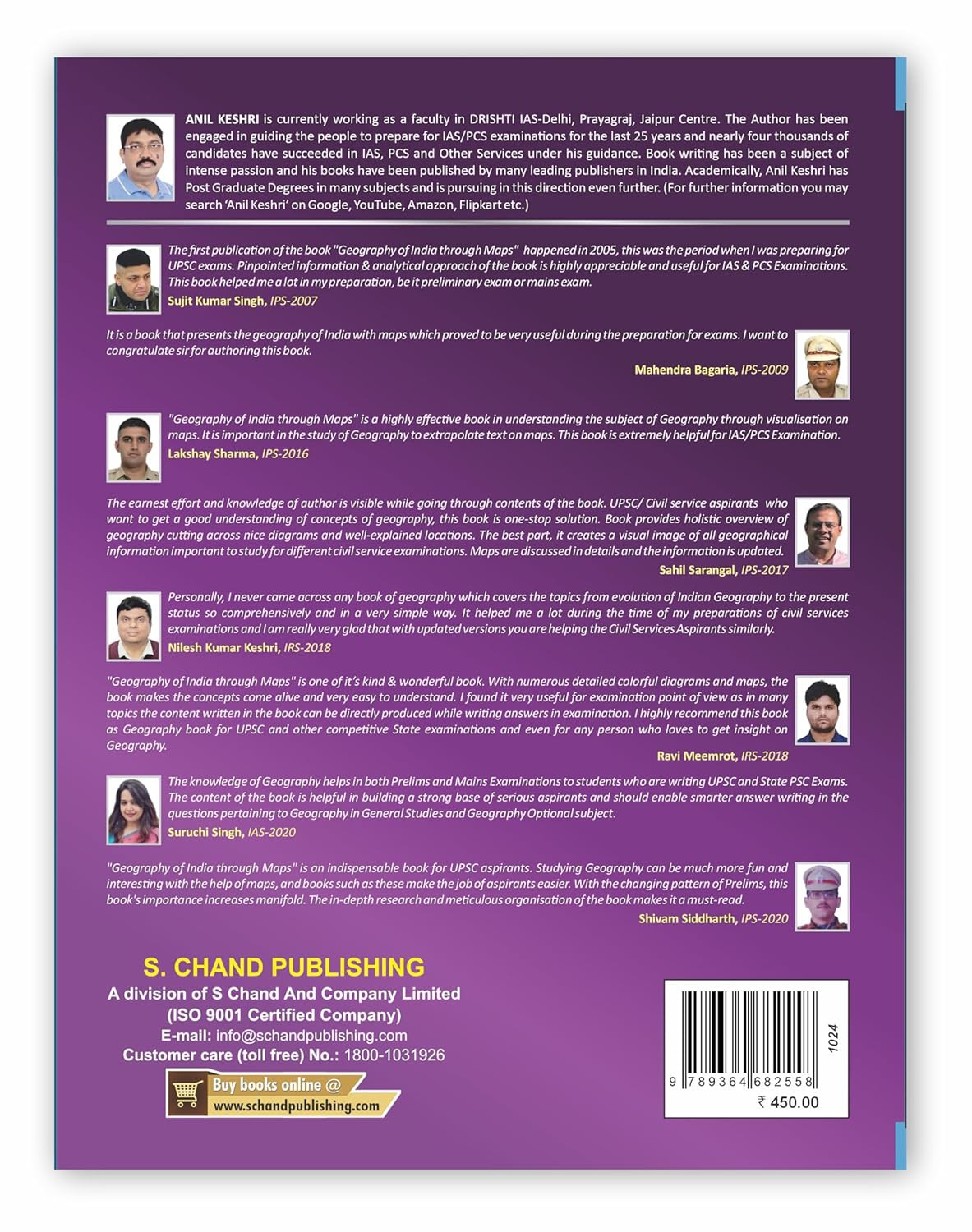 S Chand Geography of India Through Maps 9th Edition By Anil Keshri