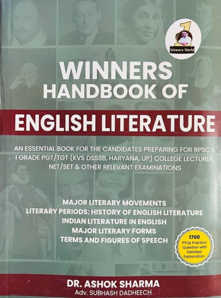 Image of Winners Handbook of English Literature Volume 2  500 Latest &amp; Updated Questions By Dr Ashok Sharma
