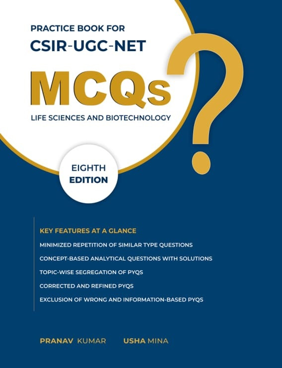 Pathfinder Life Sciences and Biotechnology For CSIR-UGC-NET MCQs Practice Book By Pranav Kumar Usha Mina