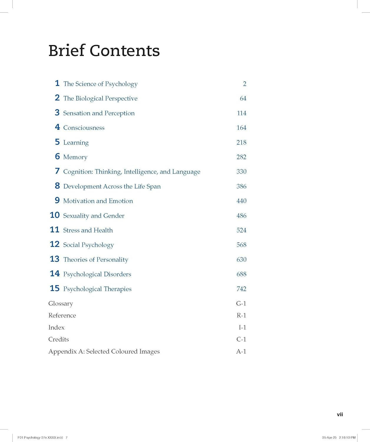 Pearson Psychology textbook 7th edition By Saundra K Ciccarelli J Noland White Girishwar Misra