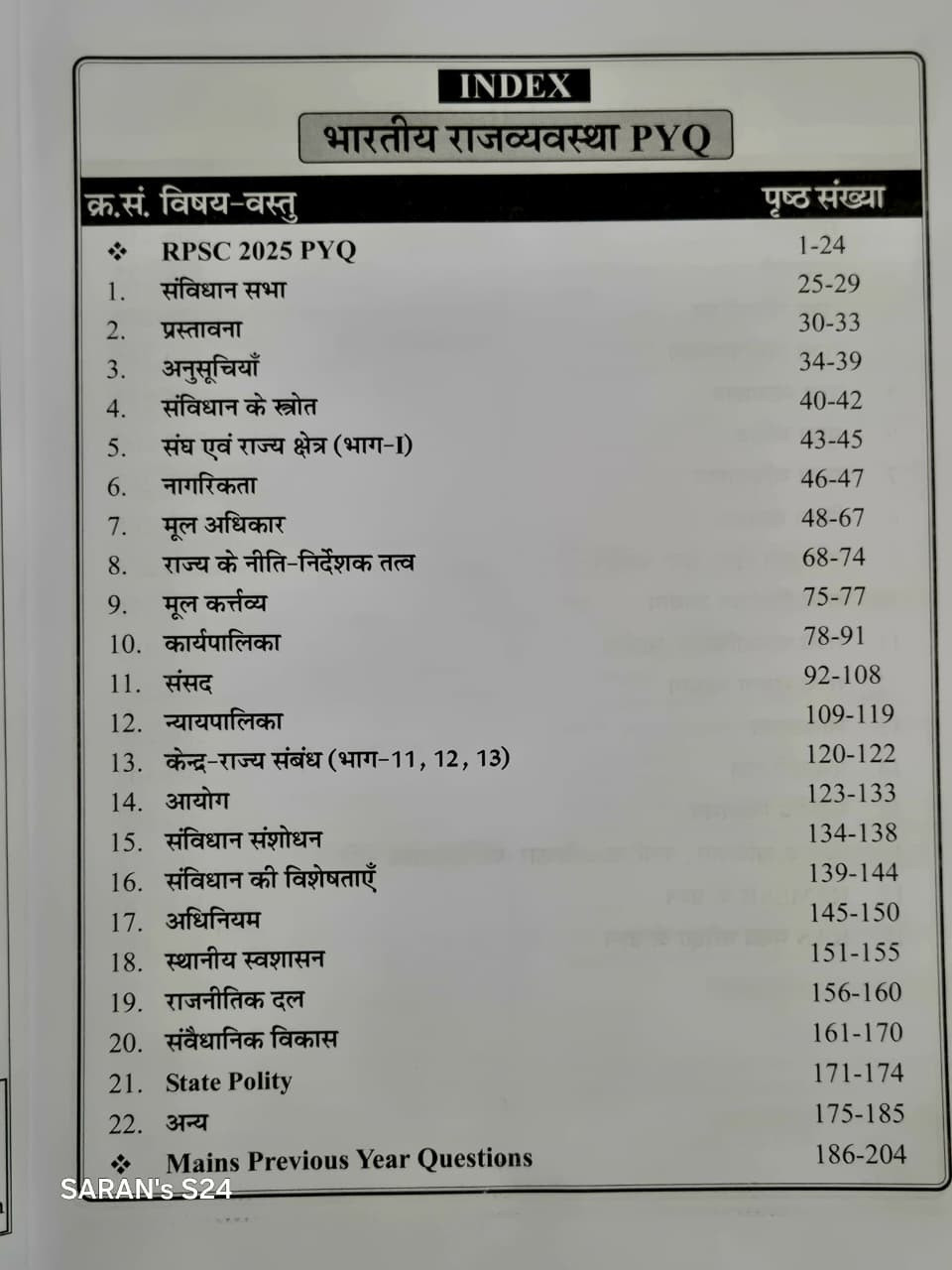 Ceramic Academy Polity PYQ Indian + State Polity 2500+ Questions Hindi Medium New Edition 2026 By Vikas Gupta Sir