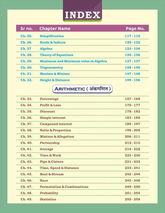 Math Concept King Formula Book 4th Fourth Edition English Medium By Gagan Pratap Sir Champion Publication
