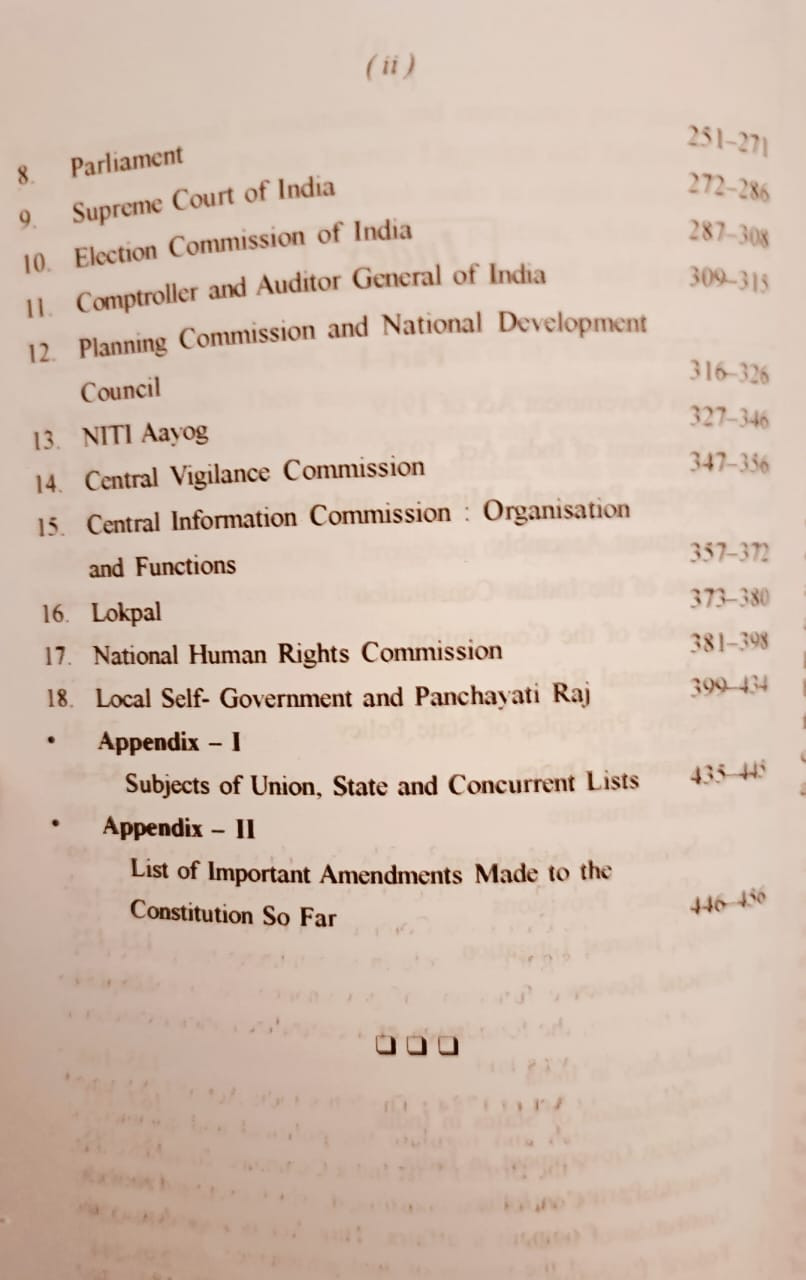 Arihant Indian Constitution Political System and Governance By Prof Dr Janak Singh Meena and Ms Meenakshi