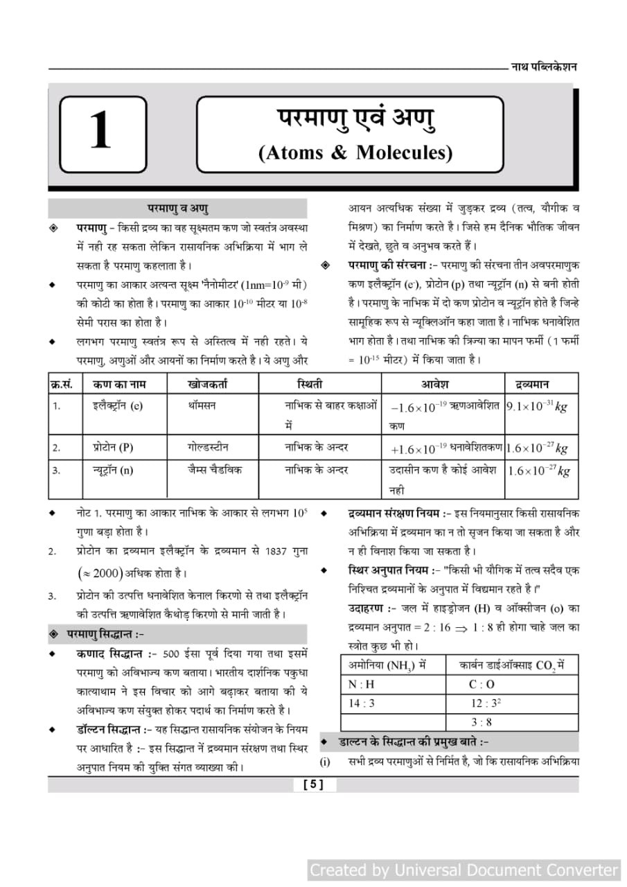 Nath First Grade Paper-1 Samanya Vigyan (General Science) Based on New Syllabus New Edition 2026 By Rakesh Dhukia