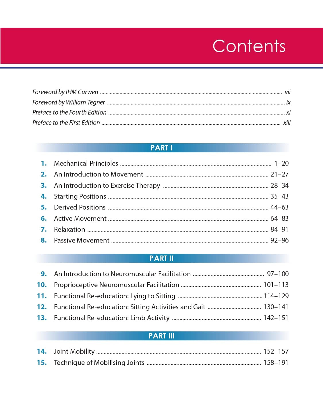 CBS The Principles of Exercise Therapy 4th Revised Edition By M Dena Gardiner