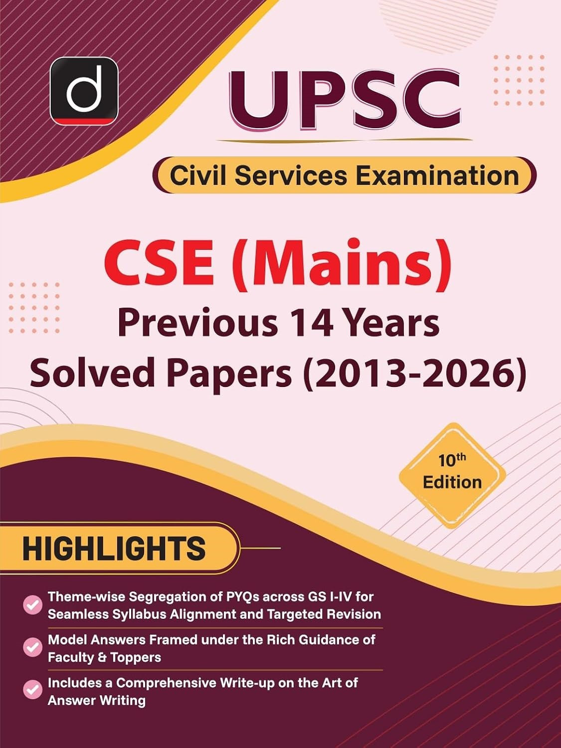 Drishti IAS UPSC Civil Services Examination (Mains) Previous 14 Years Solved Papers (2013–2026) 10th Edition 2026